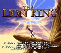 une photo d'Ã©cran de Le Roi Lion sur Nintendo Super Nes